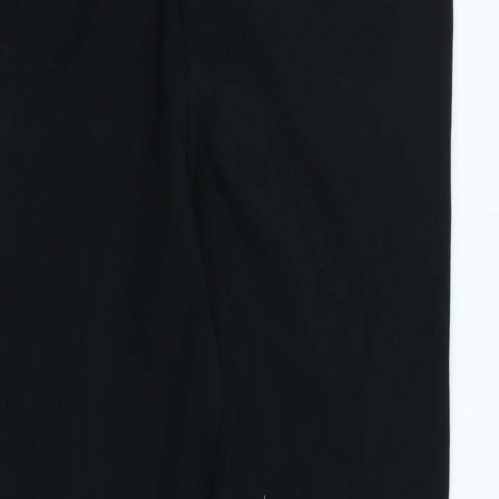NEXT Womens Black   Bloomer Trousers Size 14 L27 in - bootcut