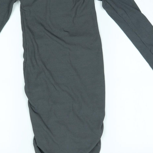 PRETTYLITTLETHING Womens Grey   Bodycon  Size 6