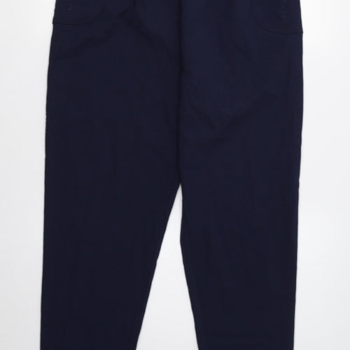 Preworn Womens Blue   Trousers  Size 12 L30 in