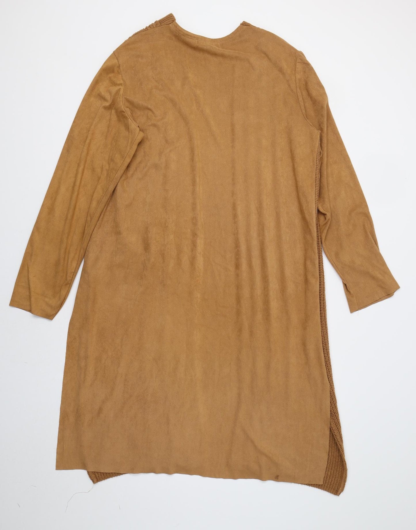 Tricot Collection Womens Brown   Overcoat Coatigan Size XL