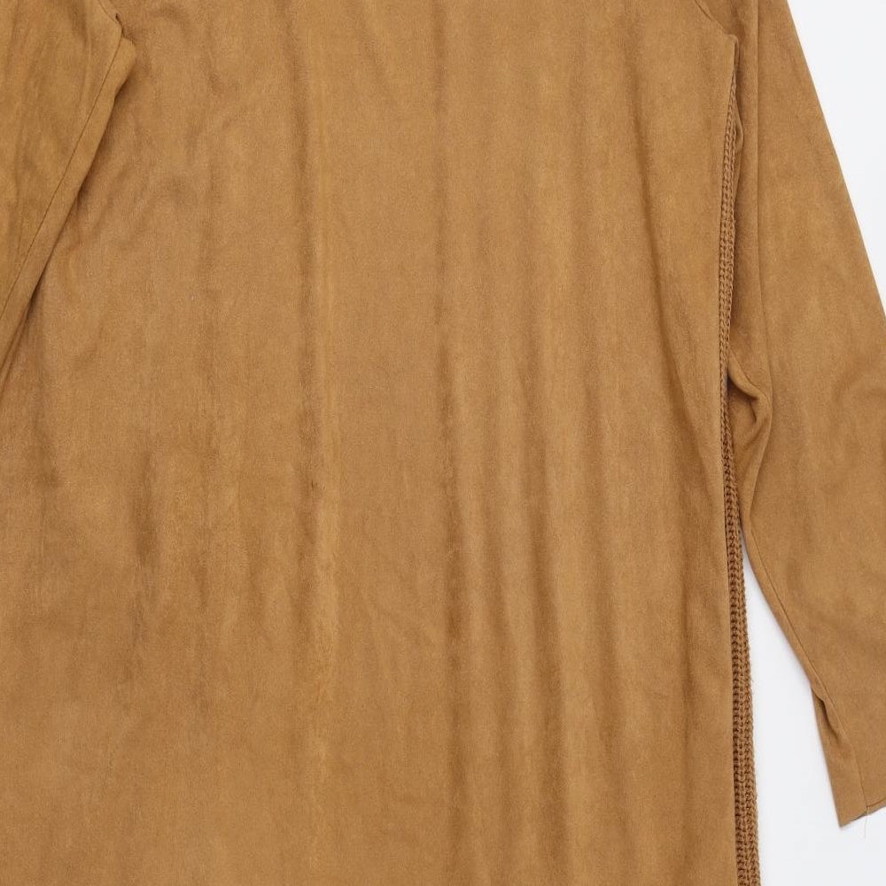 Tricot Collection Womens Brown   Overcoat Coatigan Size XL