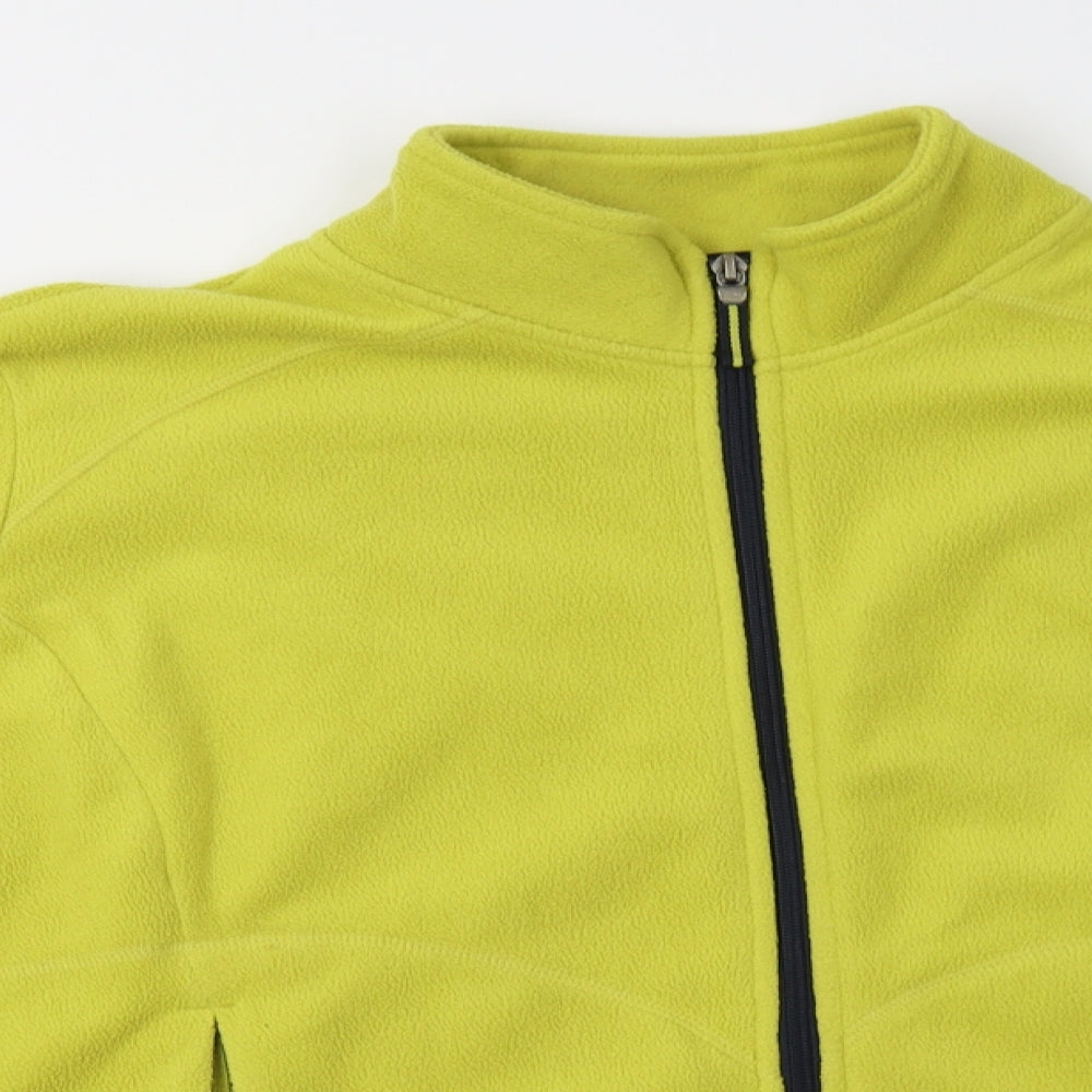 M&S Womens Green   Full Zip Sweatshirt Size 22