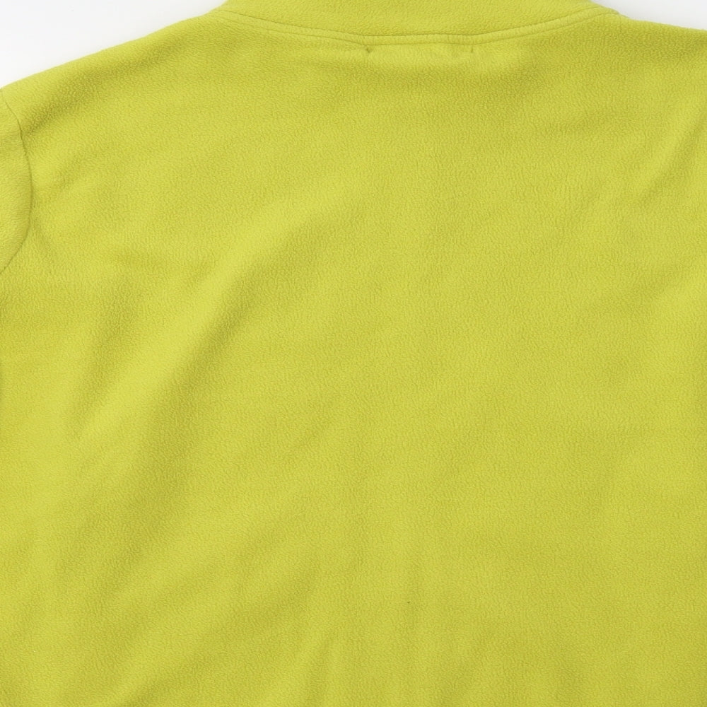 M&S Womens Green   Full Zip Sweatshirt Size 22