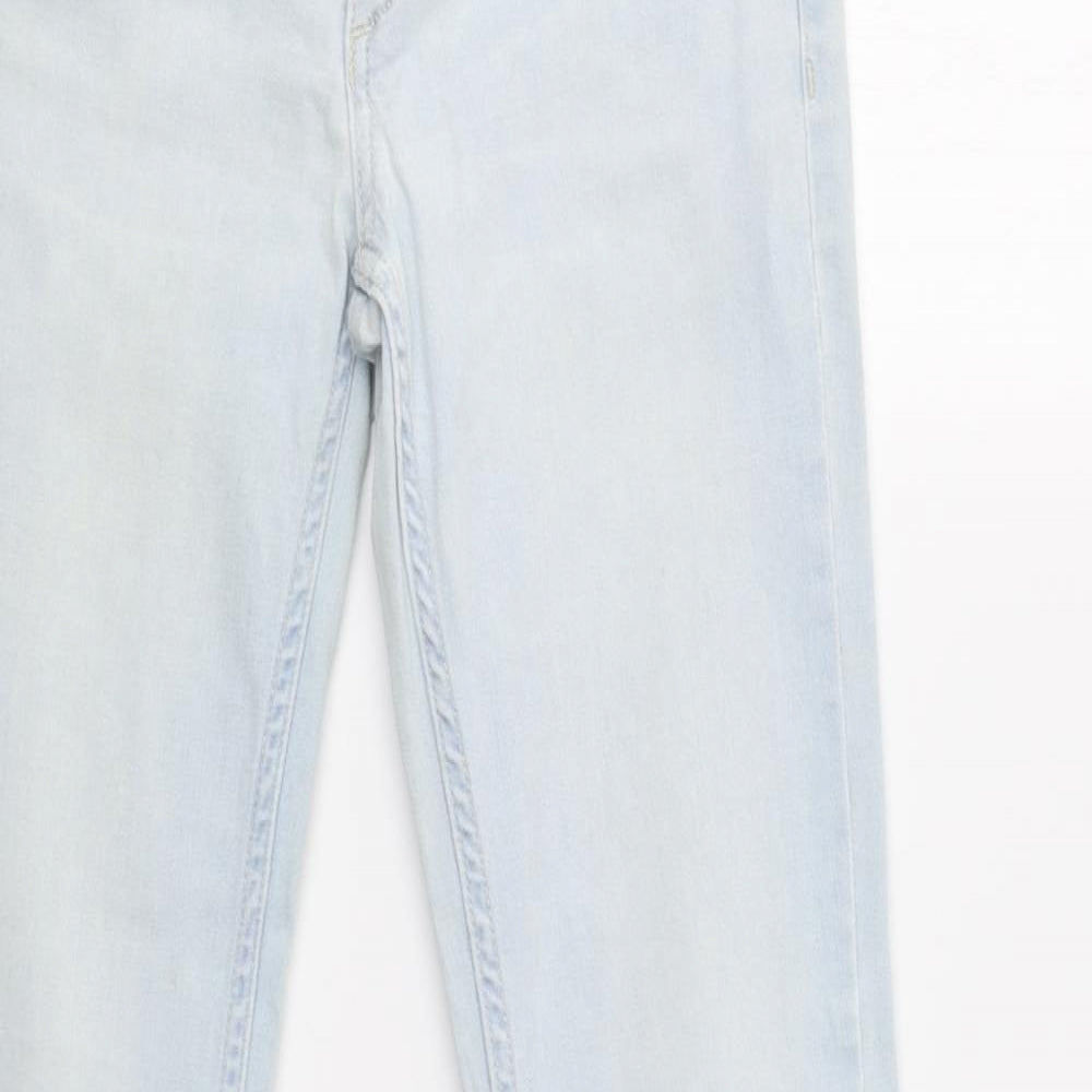 H&M Womens Blue   Skinny Jeans Size 8 L30 in