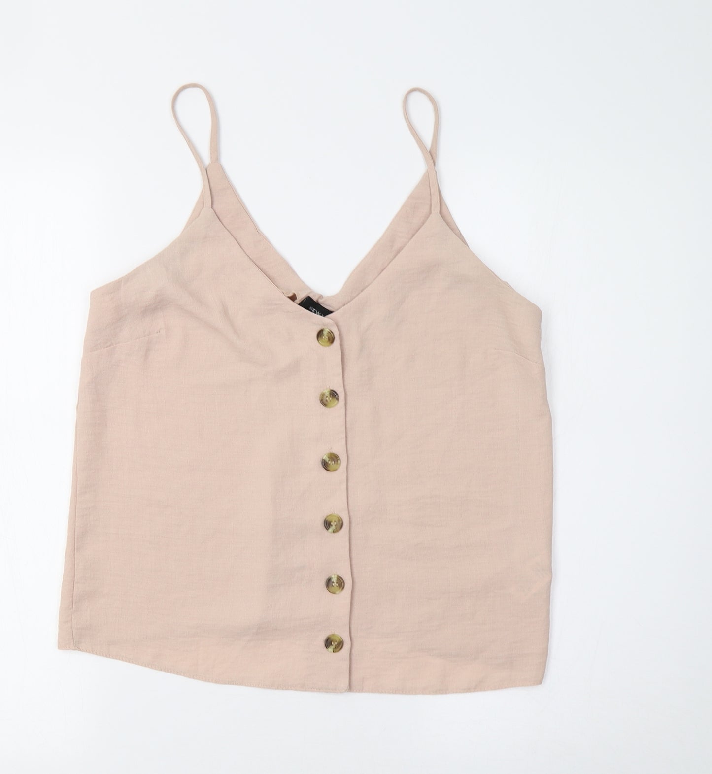 New Look Womens Pink   Camisole Tank Size 8