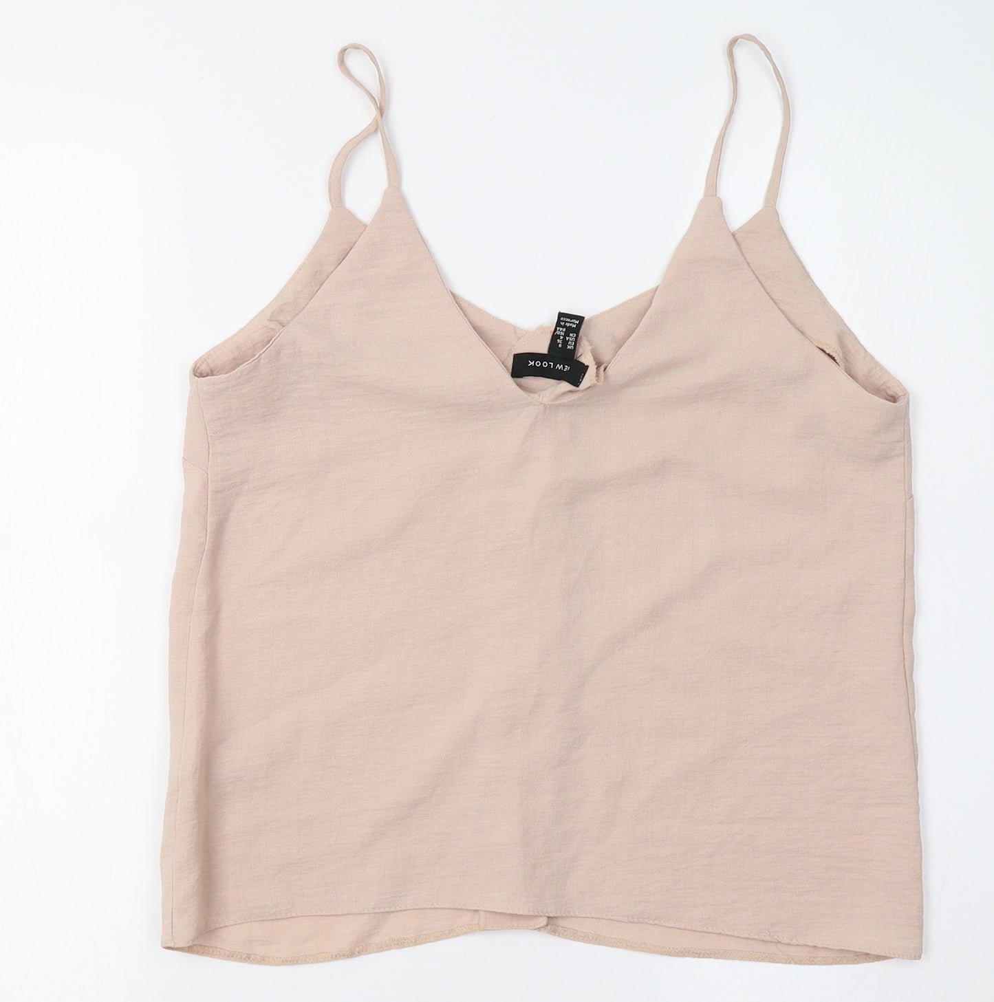 New Look Womens Pink   Camisole Tank Size 8