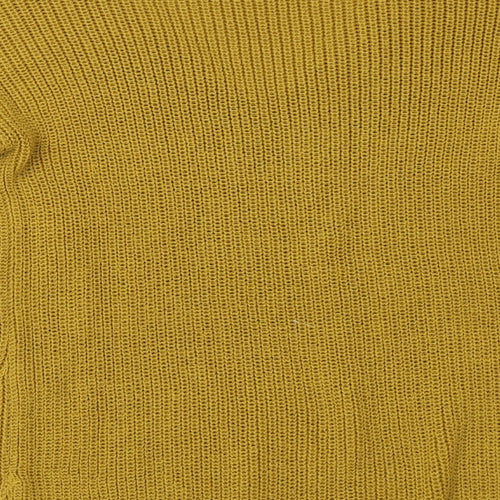 Primark Womens Yellow   Pullover Jumper Size 10