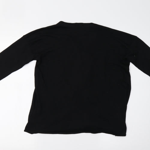 H&M Womens Black   Cardigan Jumper Size S