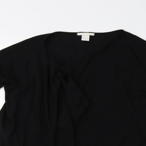 H&M Womens Black   Cardigan Jumper Size S