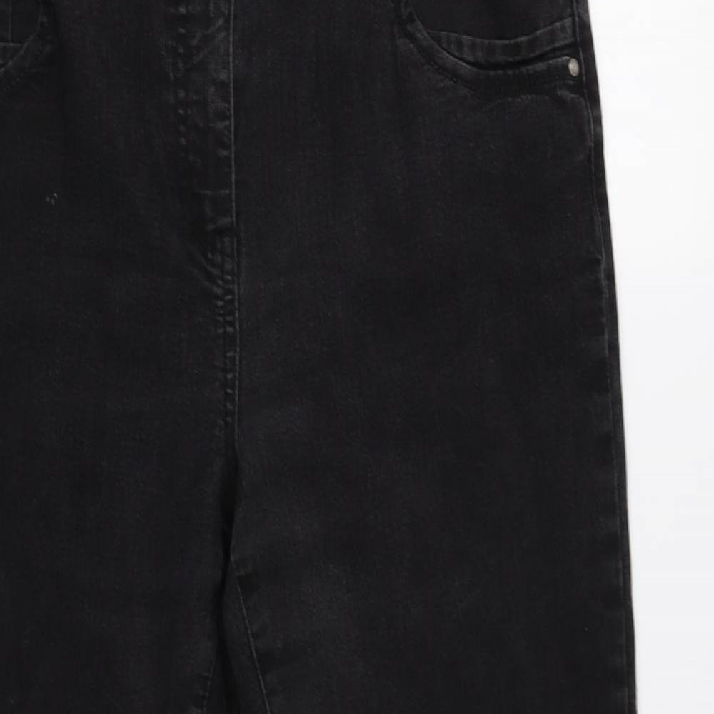 TU Womens Black   Straight Jeans Size 16 L27 in