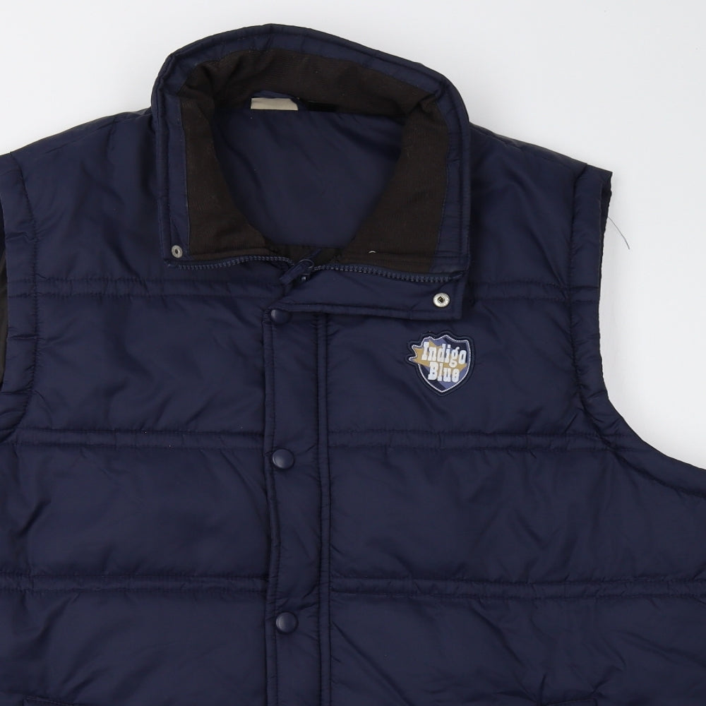 Livergy Mens Blue   Gilet Waistcoat Size XL