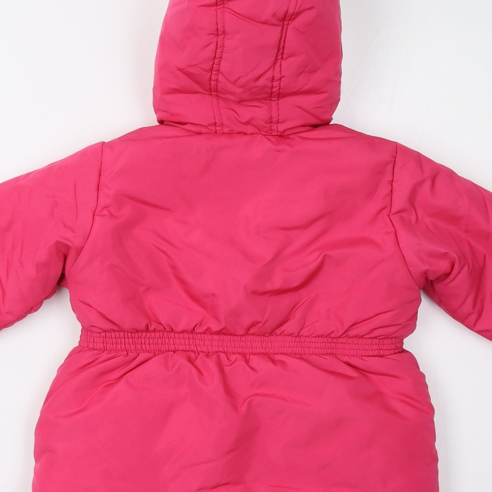 Nutmeg Girls Pink   Puffer Jacket Jacket Size 3-4 Years  - Peppa Pig