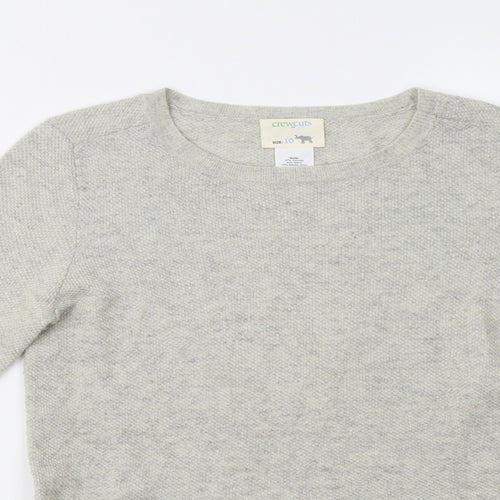 Crew Cuts Womens Grey   Pullover Jumper Size 10