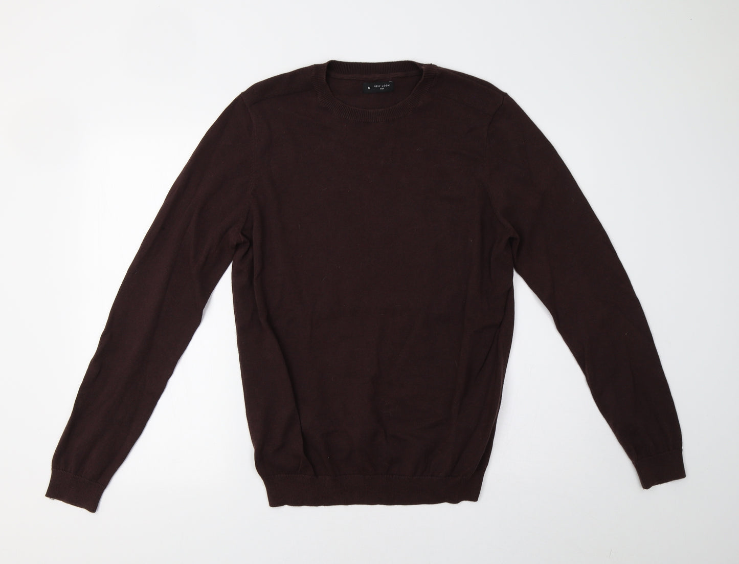 New Look Mens Brown   Pullover Jumper Size M