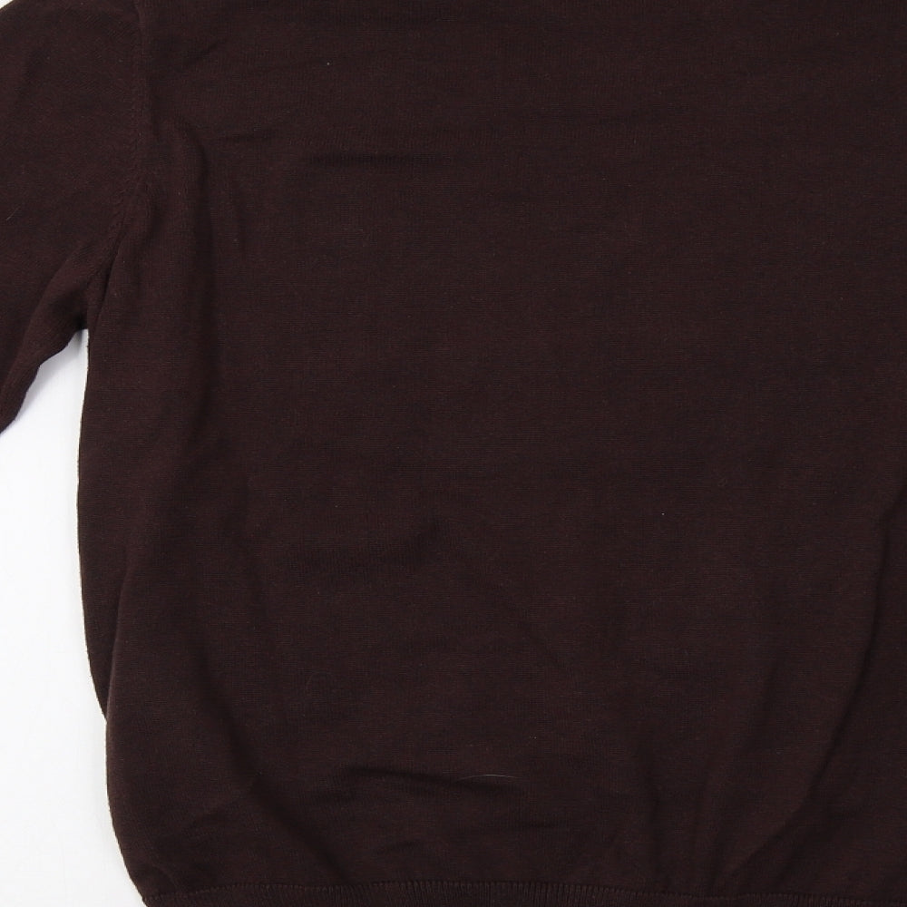 New Look Mens Brown   Pullover Jumper Size M