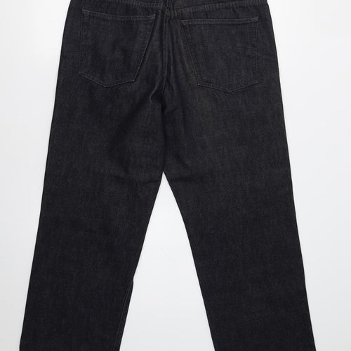Lot 1982 Mens Blue   Straight Jeans Size 34 L26 in