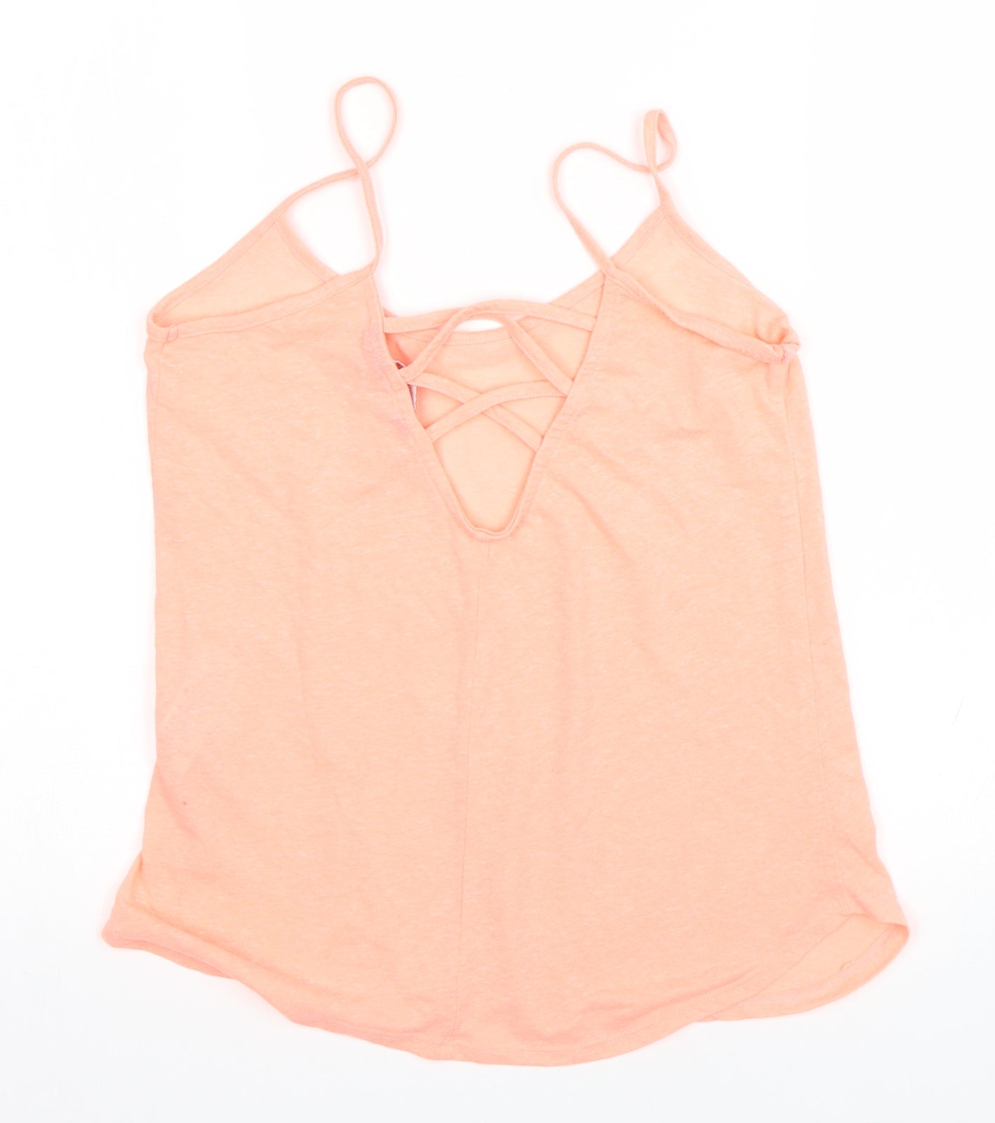 New ok Womens Orange   Basic Tank Size 8