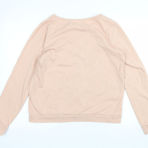 New Look Womens Pink   Pullover Sweatshirt Size 12