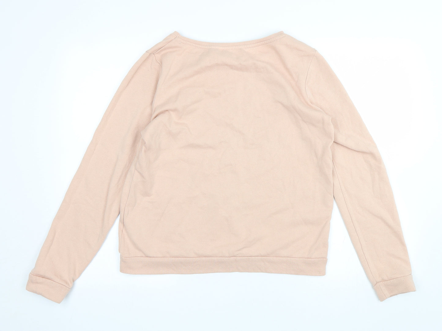 New Look Womens Pink   Pullover Sweatshirt Size 12