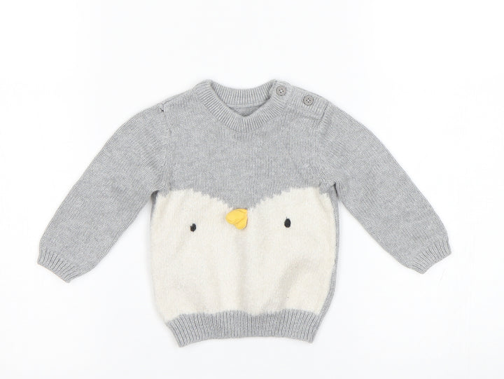 TU Baby Multicoloured Pullover Jumper Size 0-3 Months