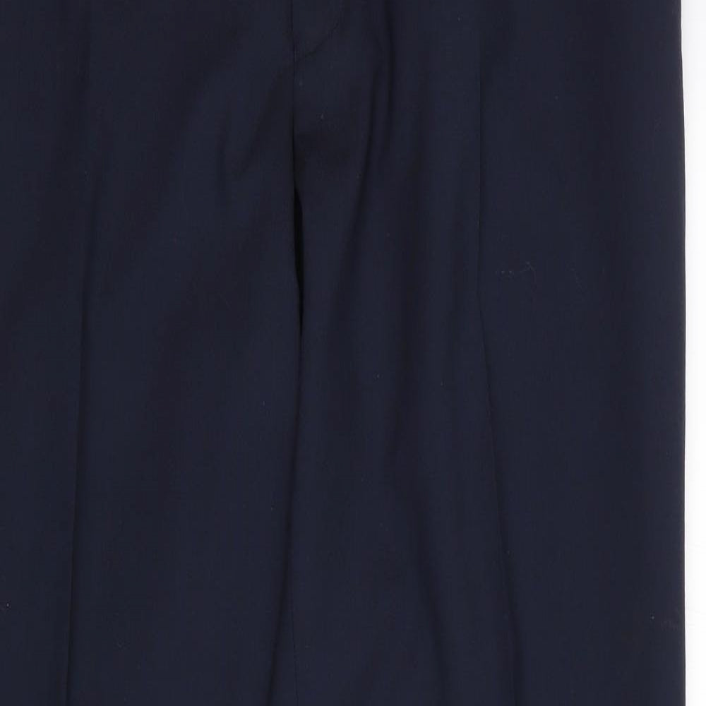 John Lewis Mens Blue   Trousers  Size 38 L32 in