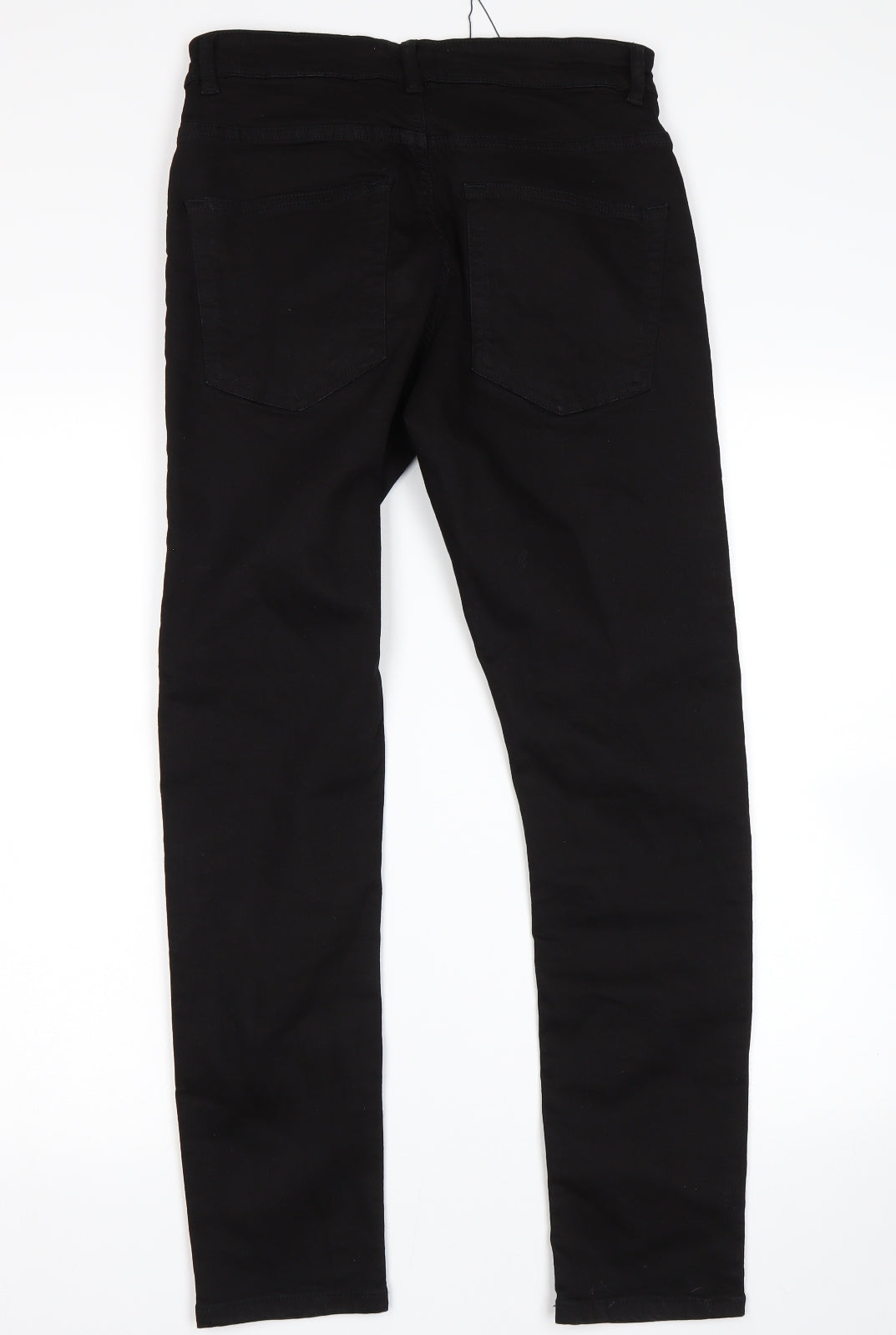 Easy Denim Mens Black   Skinny Jeans Size 30 L30 in