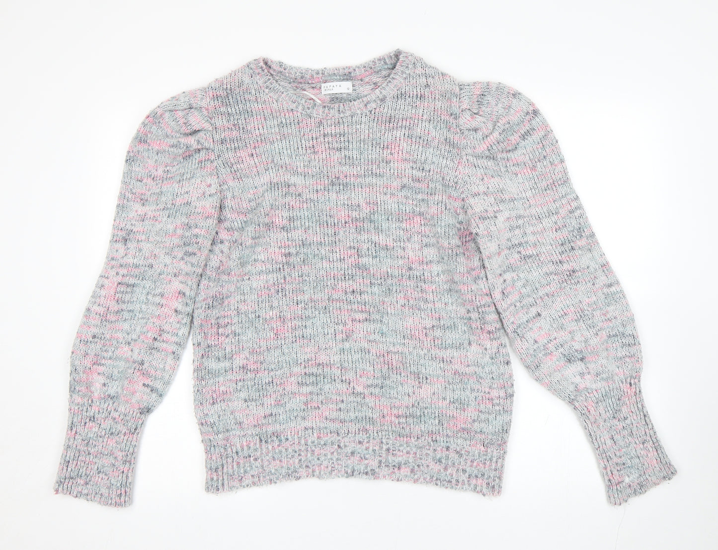 Papaya Womens Multicoloured   Pullover Jumper Size 12