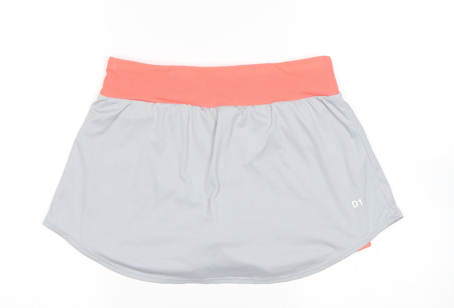 ASICS Womens Grey   Athletic Skort Size M