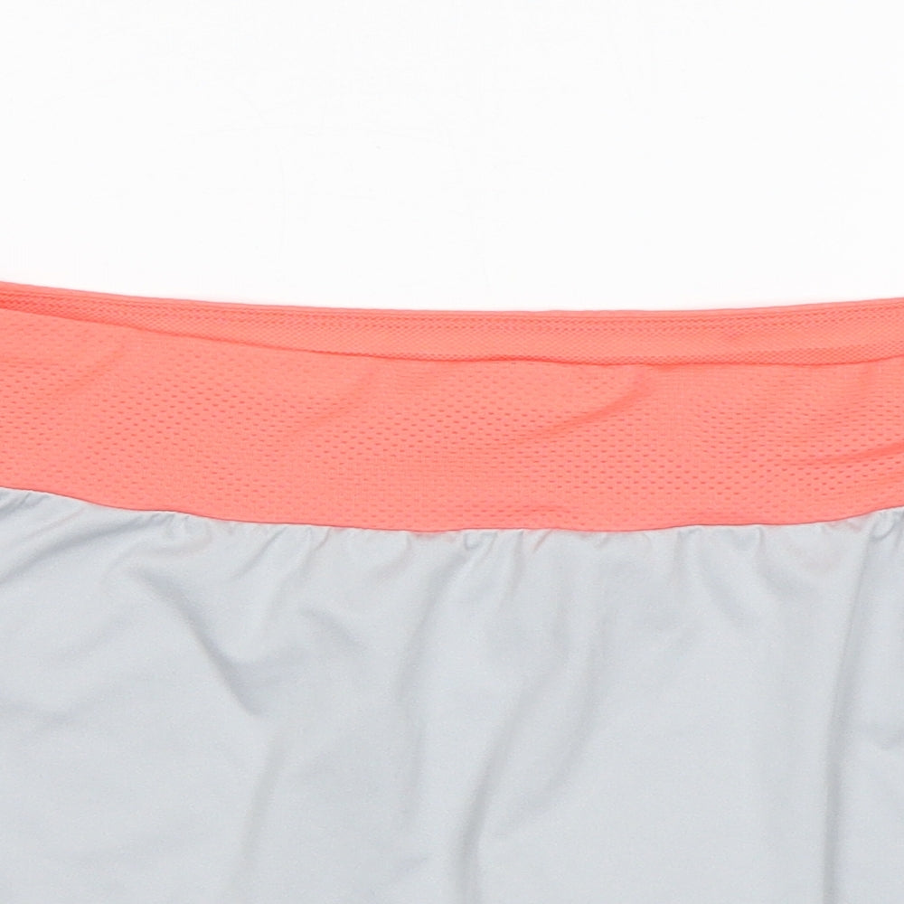ASICS Womens Grey   Athletic Skort Size M