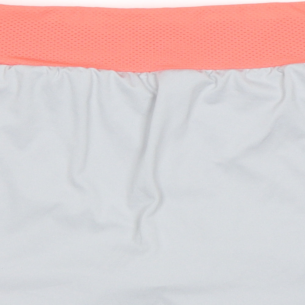 ASICS Womens Grey   Athletic Skort Size M