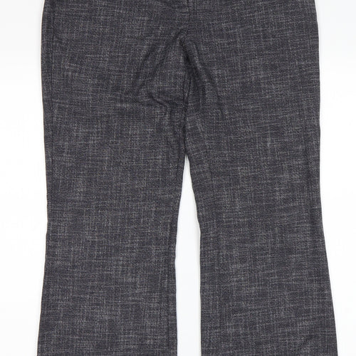 Monsoon Womens Grey   Trousers  Size 12 L28 in