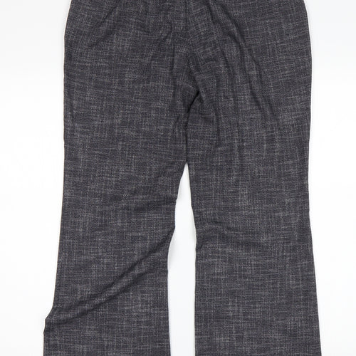 Monsoon Womens Grey   Trousers  Size 12 L28 in