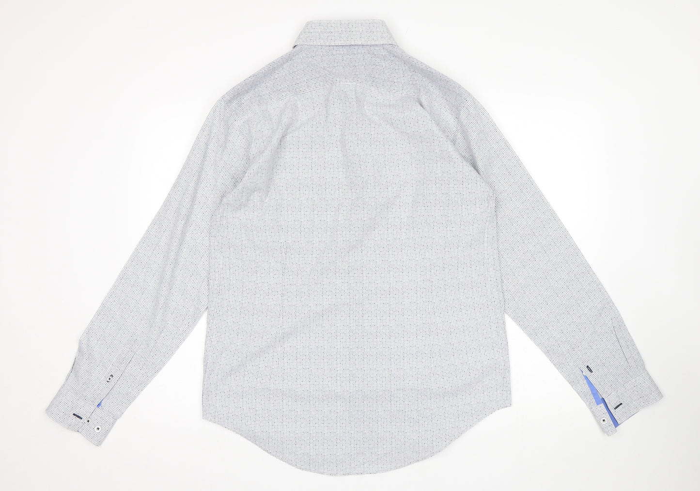 STL Mens Multicoloured Polka Dot   Button-Up Size L