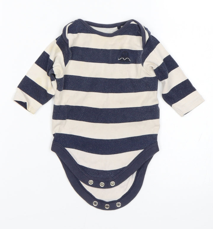 NEXT Boys Multicoloured Striped  Leotard One-Piece Size 0-3 Months
