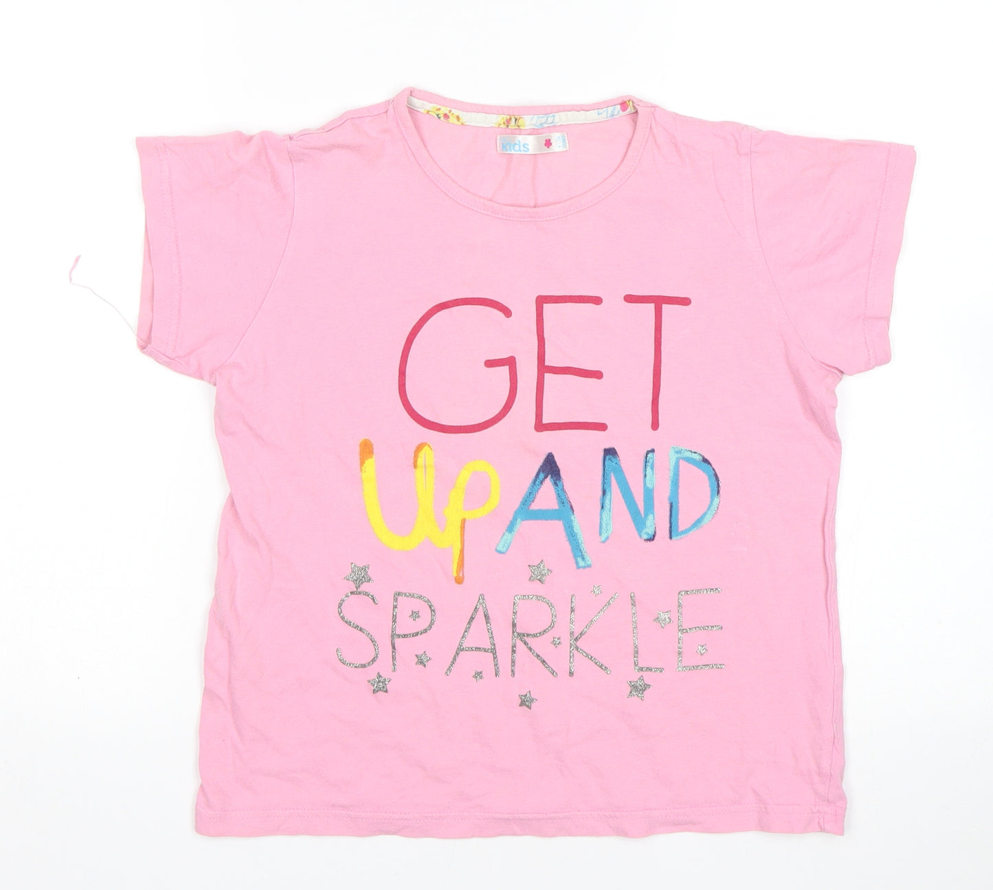 M&Co Girls Pink   Top Pyjama Top Size 9-10 Years