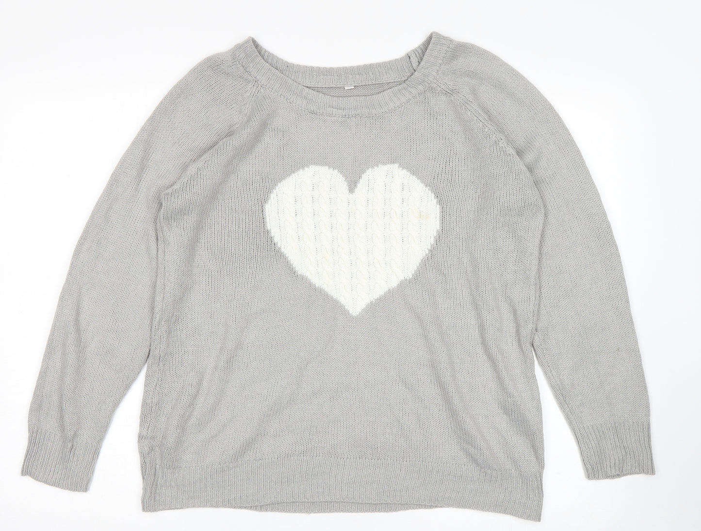Preworn Womens Grey   Pullover Jumper Size M