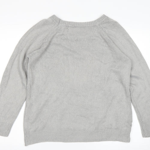 Preworn Womens Grey   Pullover Jumper Size M