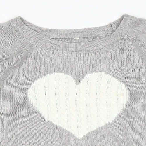 Preworn Womens Grey   Pullover Jumper Size M