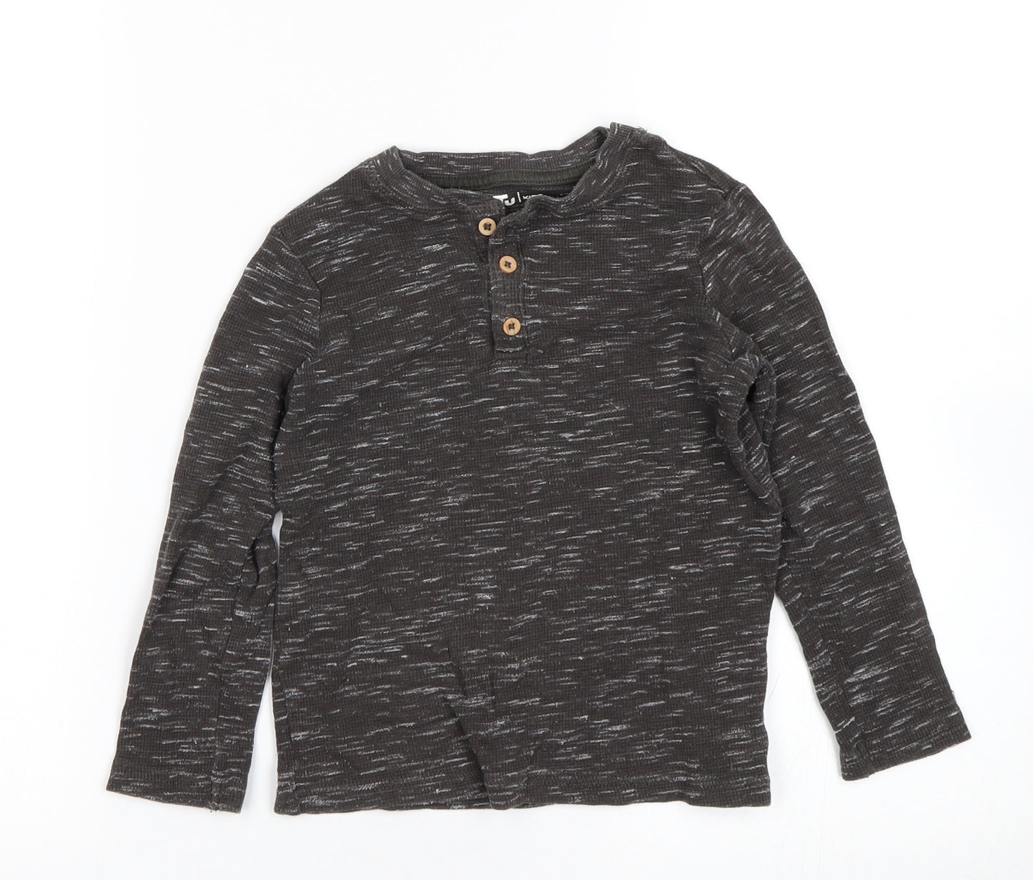 TU Boys Grey   Basic T-Shirt Size 4-5 Years