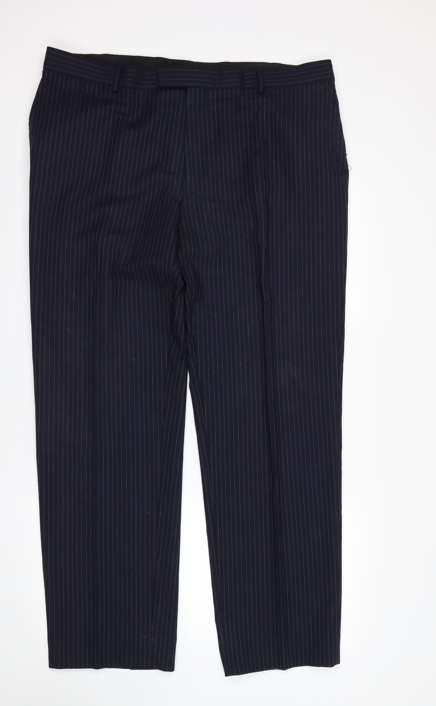 Jaeger Mens Blue   Trousers  Size 40 L32 in