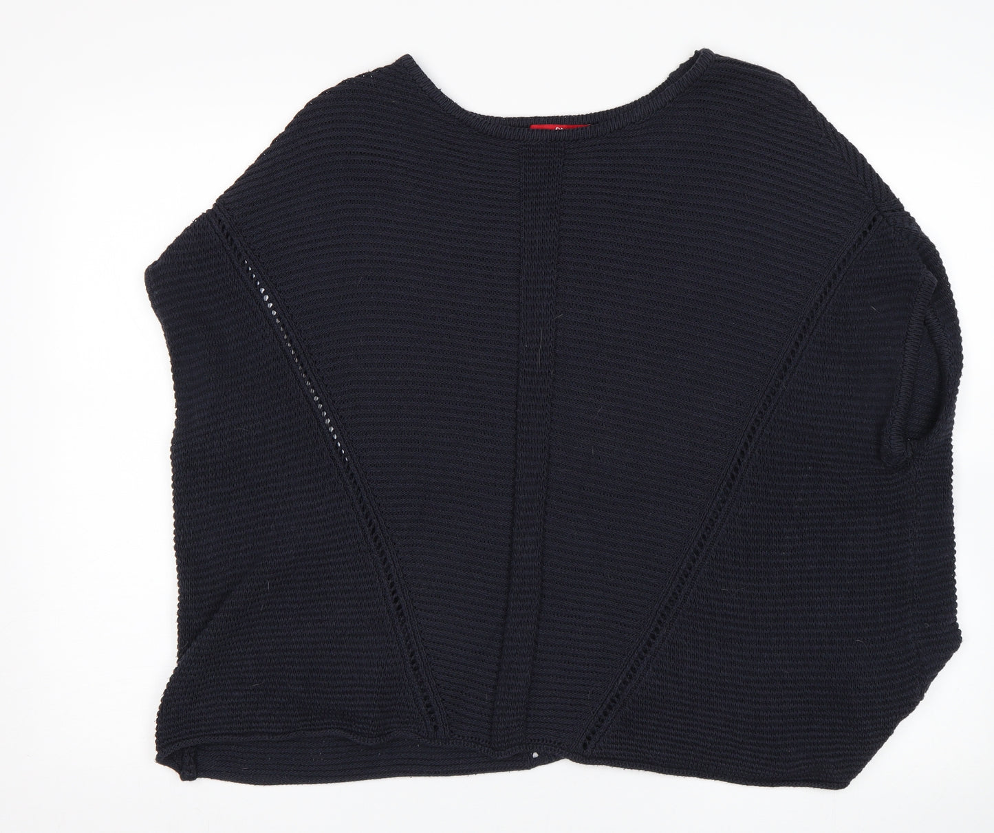 s.Oliver Womens Blue   Vest Jumper Size XS