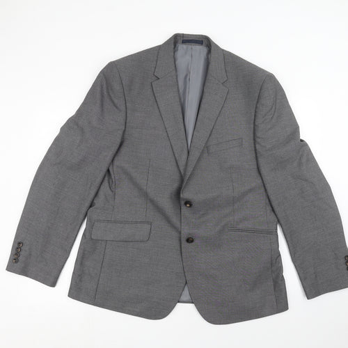 Marks and Spencer Mens Grey   Jacket Suit Jacket Size M
