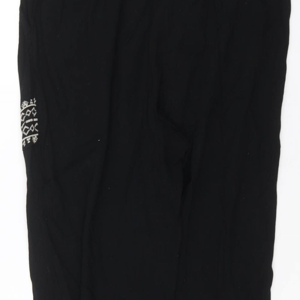 Marks and Spencer Womens Black   Trousers  Size 16 L23 in