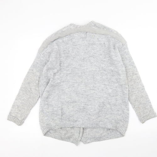 Papaya Womens Grey   Cardigan Jumper Size S