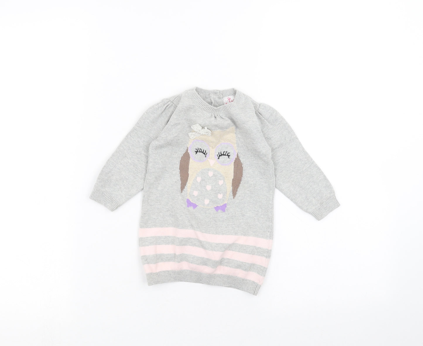 Young Dimension Baby Grey   Pullover Jumper Size 9-12 Months