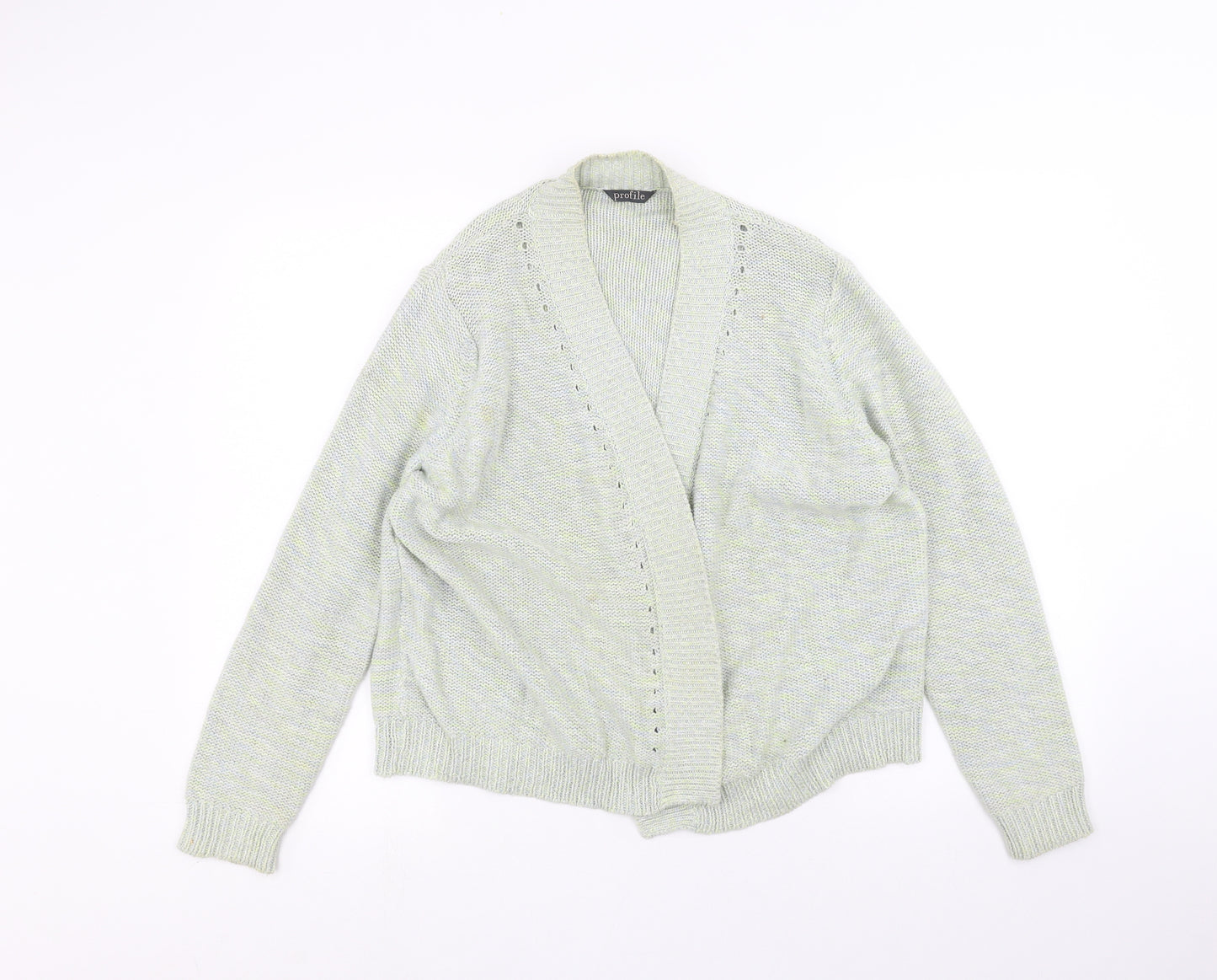 BHS Womens Green   Cardigan Jumper Size 12