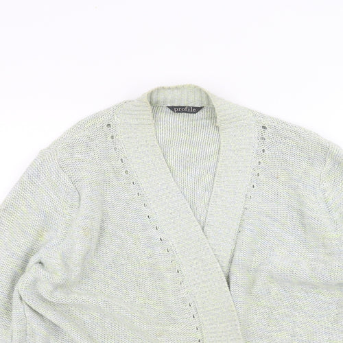 BHS Womens Green   Cardigan Jumper Size 12