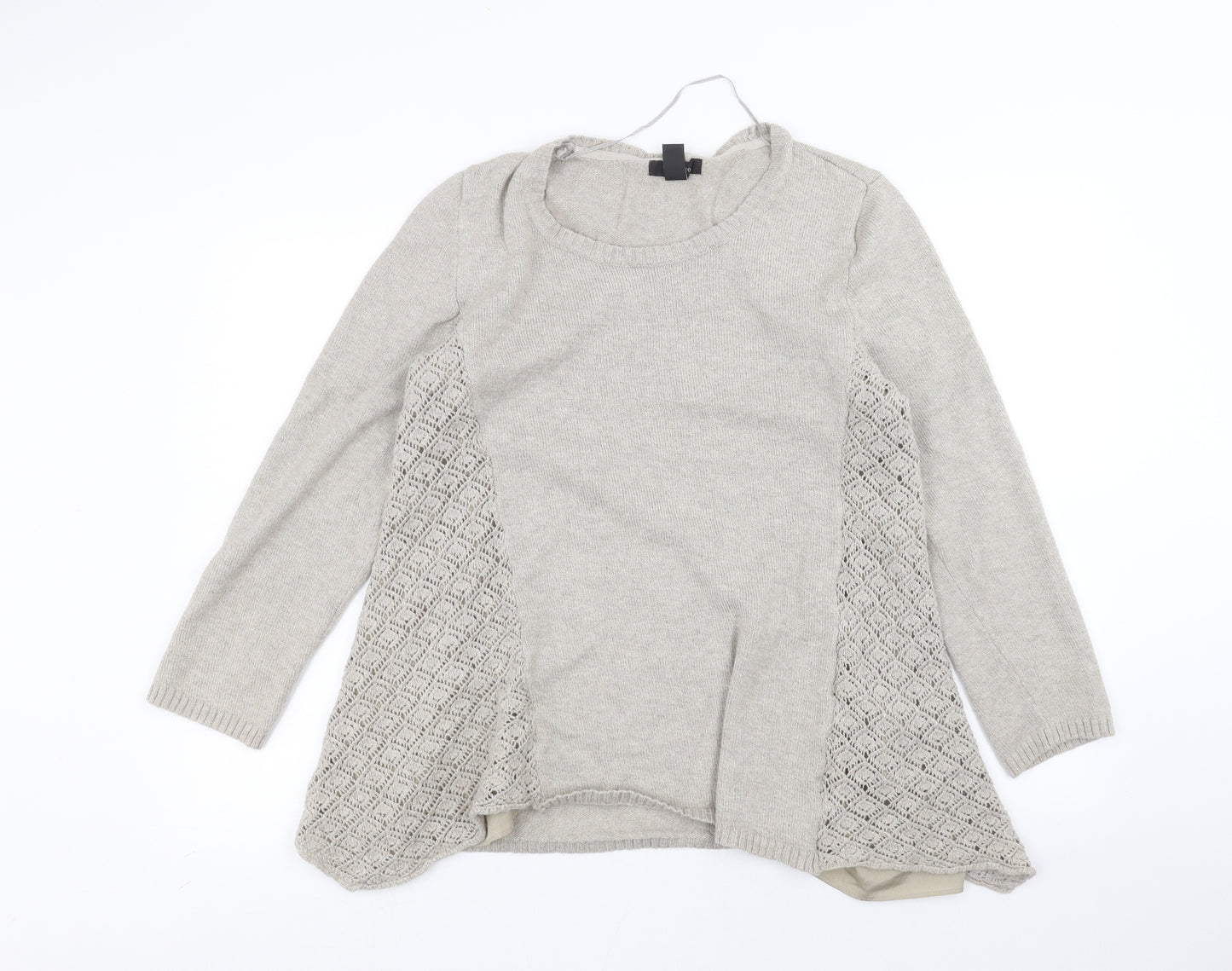 Style&co. Womens Brown   Pullover Jumper Size L