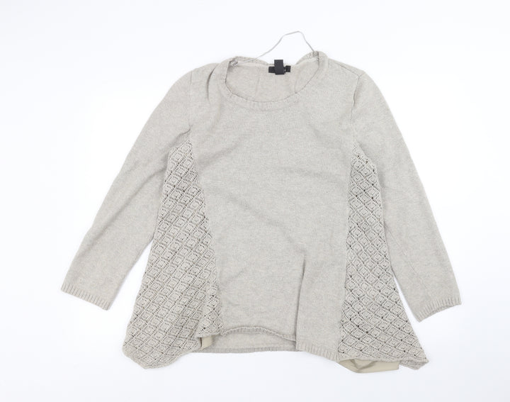 Style&co. Womens Brown   Pullover Jumper Size L