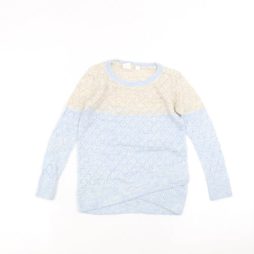 Gap Girls Blue  Rayon Pullover Jumper Size XS